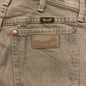 Men’s Wrangler Khaki Jeans 30x36